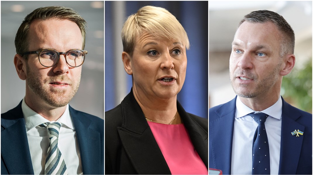 SVT:s Uppdrag granskning har hittat fel i Andreas Carlsons (KD), Anna Tenjes (M) och Erik Slottners (KD) cv:n.