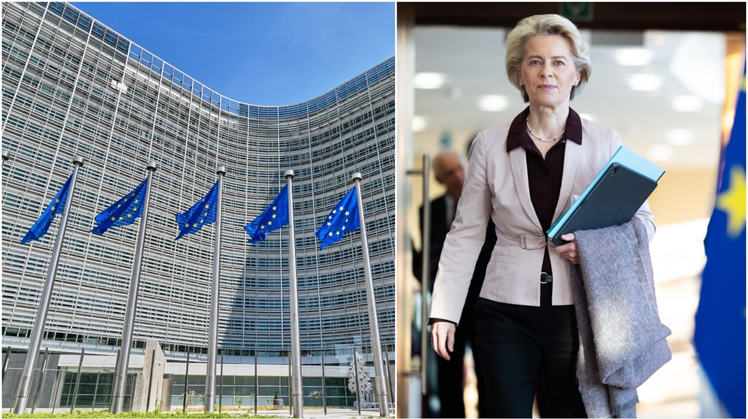 EU-kommissionen under ledning av Ursula Von der Leyen har mycket eller ganska stort förtroende bland 33 procent av svenskarna. 