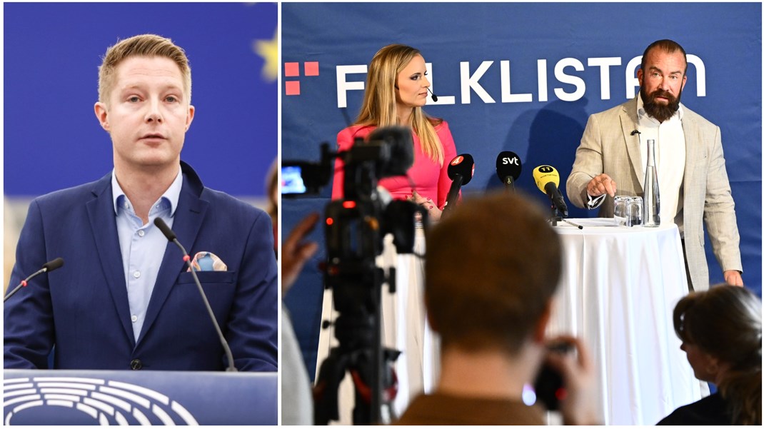 Johan Nissinen valdes in i EU-parlamentet 2022 för Sverigedemokraterna. Nu lämnar han partiet.