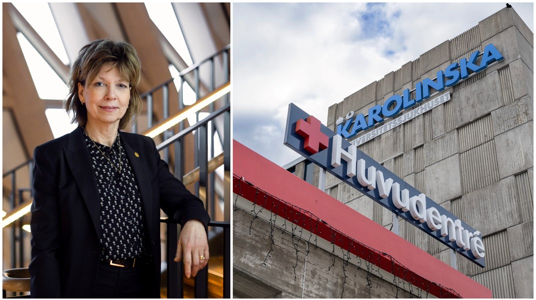 Annika Östman Wernersson, rektor på Karolinska Institutet, toppar lönelistan. 