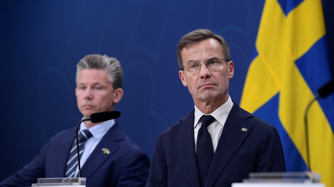 Är klimatförändringarna ett existentiellt hot mot mänskligheten eller ej? Försvarsminister Pål Jonson (M) och statsminister Ulf Kristersson (M) säger ja. 