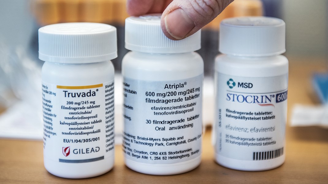 Truvada, Atripla och Stocrin används för behandling av hiv.