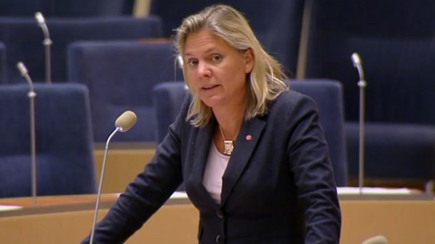 Behovet av en skattereform är stort. Men dagens parlamentariska läge lägger hinder i vägen, enligt finansminister Magdalena Andersson (S).