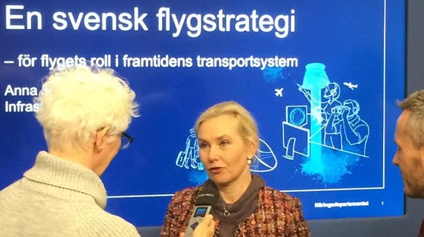 Arlanda i fokus för regeringens flygstrategi