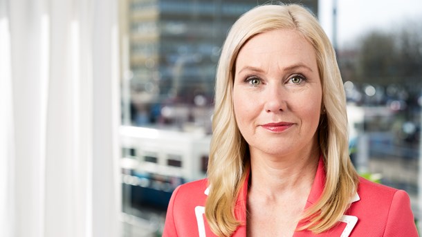 Infrastrukturminister Anna Johansson (S)  