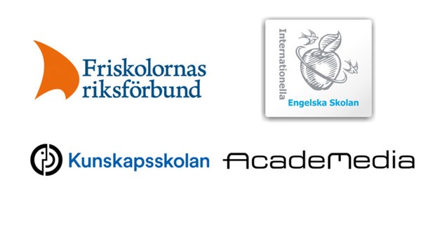 Academedia, Friskolornas riksförbund, Engelska skolan och Kunskapsskolan vill inte ha statliga pekpinnar om hur skolorna använder sina pengarna.