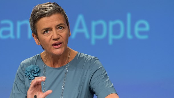 Margrethe Vestager, EU:s konkurrenskommissionär.