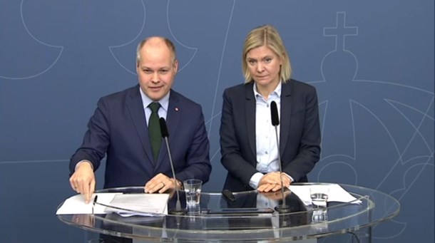 Under en presskonferens presenterade justitie- och inrikesminister Morgan Johansson och finansminister Magdalena Andersson nya förslagen för skapa ordning och reda i folkbokföringen.