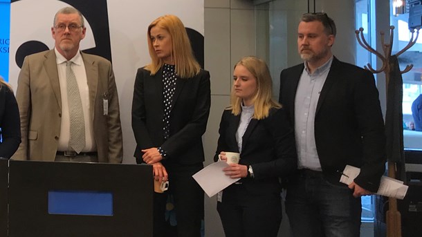 Thomas Morell från Skaraborg, Katja Nyberg från Stockholm, Ebba Hermansson ochJonas Andersson från Skellefteå kan bli nya riksdagsledamöter för SD