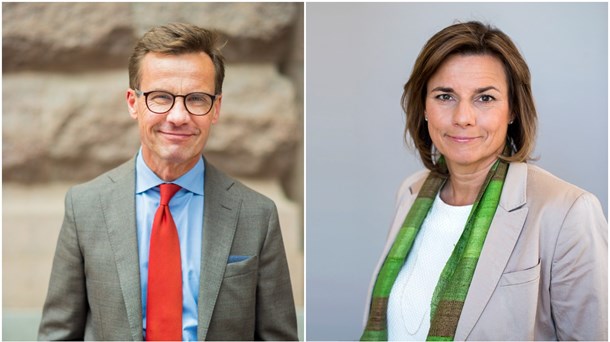 Det räcker inte med M-ledaren Ulf Kristerssons gryende engagemang i klimatfrågorna. MP och M står för långt ifrån varandra, enligt MP-ledaren Isabella Lövin.