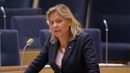 Finansminister Magdalena Andersson (S).